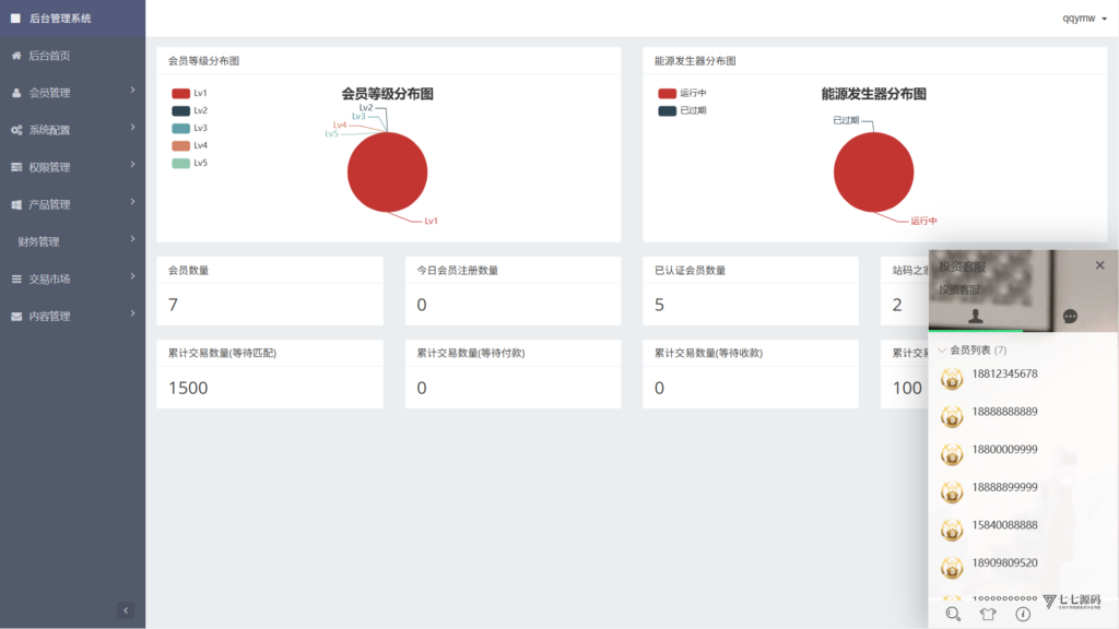 图片[13]-GRC晶盒能源云算力挖矿源码PHP后端+HTML前端内置客服