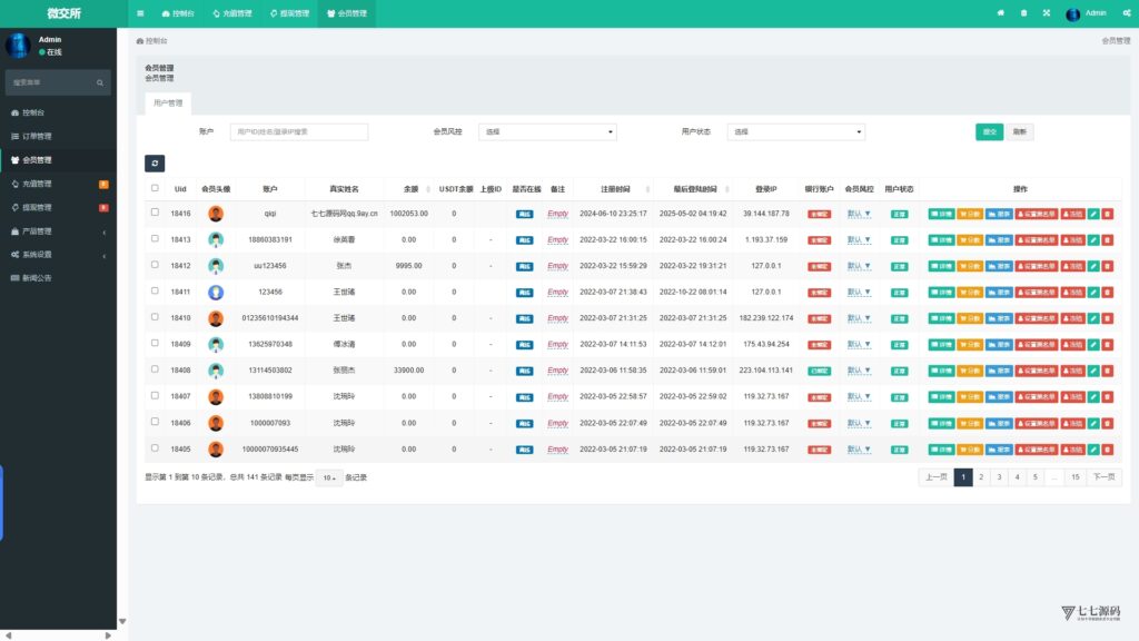 图片[12]-全开源外汇微盘交易系统源码PHP+HTML双语版/USDT充提+智能风控含完整搭建教程 