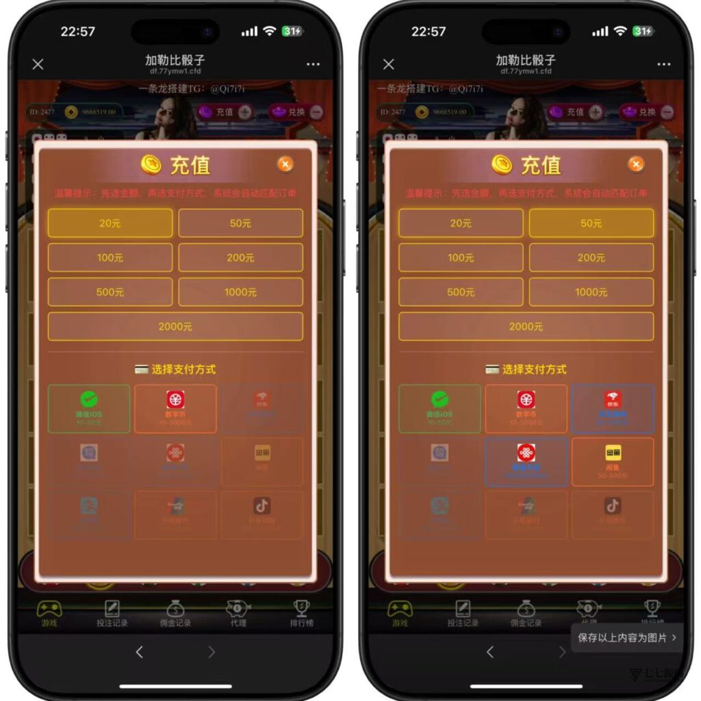 图片[5]-H5极速骰子PHP源码下载+易支付免签接口+搭建教程｜修复版