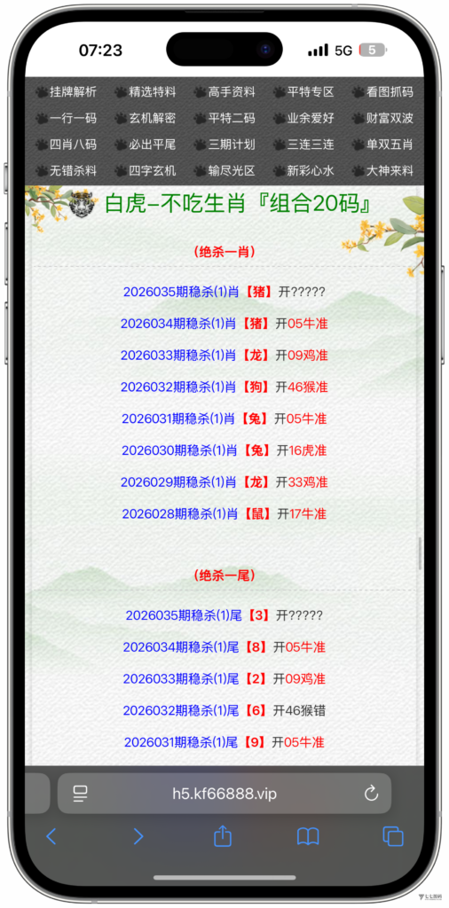 图片[53]-六合资料网白虎版源码 带两个私彩 后台可控制 两个私彩独立资料